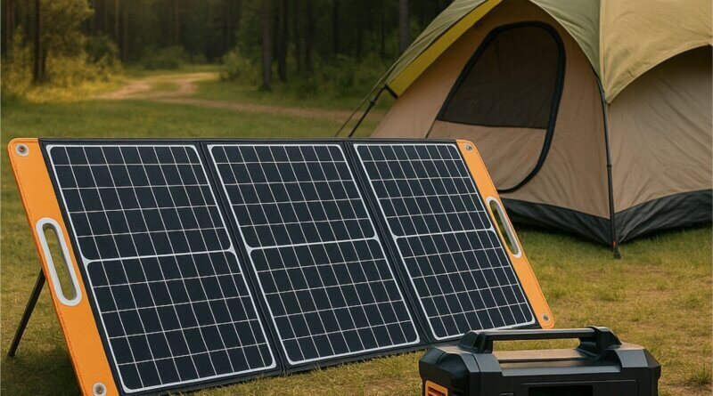 Mobile Solarmodule Test