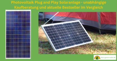 Photovoltaik Plug and Play Solaranlage Test