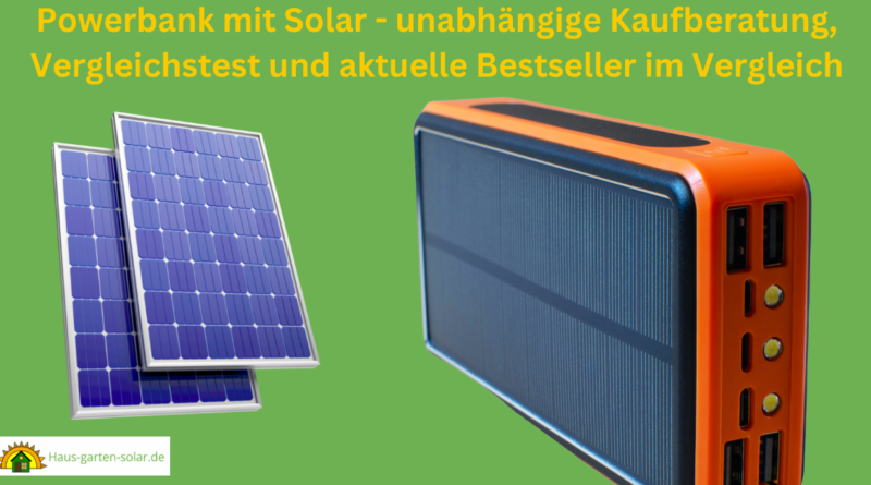 Solar Powerbank mit 50000mAh