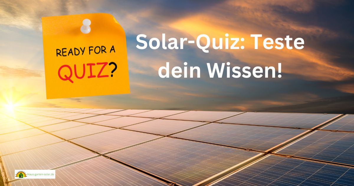 solar quiz