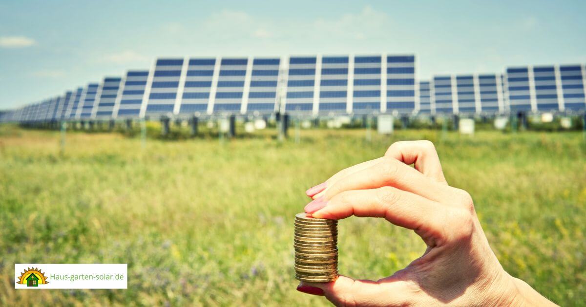 Mit Solar Geld verdienen